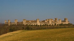 Landscapes Italy architecture italia Medieval monteriggioni