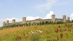 Landscapes Italy architecture italia Medieval monteriggioni