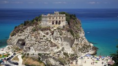 Landscapes Italy calabria Tropea Chiesetta di S.Maria dell'Isola