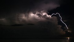 Landscapes Lightning woman Relampago