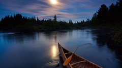 Landscapes Maine canoe Earth national geographic