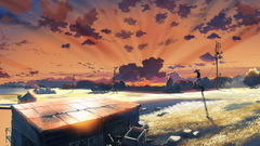 Landscapes makoto shinkai The