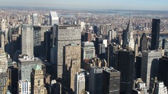 Landscapes Manhattan Empire State Building USA cityscapes new 