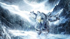 Landscapes moon ice Pokemon deviantart artwork digital art 