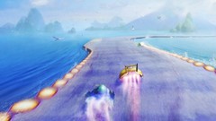 Landscapes Mountains ocean Birds Islands nintendo races digital 