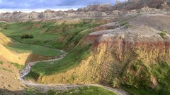 Landscapes national park badlands South Dakota