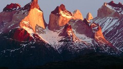 Landscapes national park chile Paine