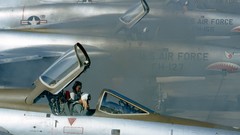 Landscapes nature Aircraft national geographic F-105 