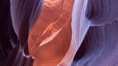 Landscapes nature Antelope Canyon rock formations