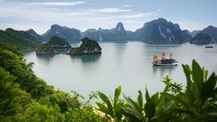 Landscapes nature bay Ha Long Bay