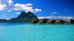 Landscapes nature Bora Bora French Polynesia