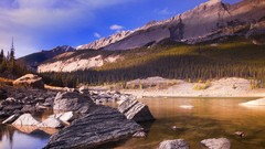 Landscapes nature Canada alberta national park jasper national 