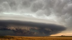 Landscapes nature clouds cumulonimbus Nebraska