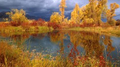 Landscapes nature clouds storm hole lakes ponds Peggy
