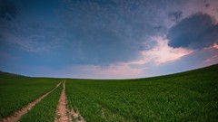 Landscapes nature country Green panorama crops