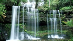 Landscapes nature falls mount national park tasmania
