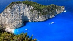 Landscapes nature Greece Beaches Zakynthos
