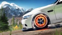 Landscapes nature heat Trees snow Stars Mountains hills smoke 