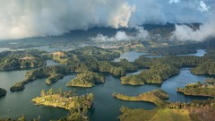 Landscapes nature Islands cityscapes colombia