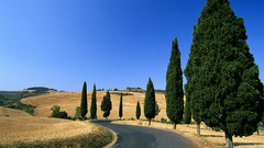 Landscapes nature Italy roads