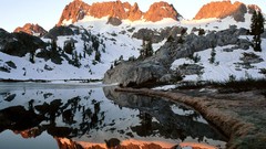 Landscapes nature lakes Ansel Adams