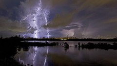 Landscapes nature Lightning Bahamas national geographic