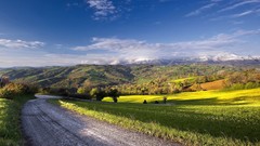Landscapes nature morning skies mountainscapes