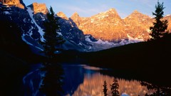 Landscapes nature Mountains Canada alberta national park banff 