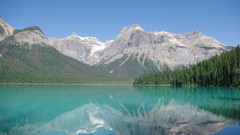 Landscapes nature Mountains Canada lakes reflections rocky 