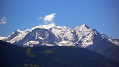 Landscapes nature Mountains France Mont Blanc
