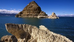 Landscapes nature nevada pyramid