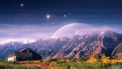 Landscapes nature Photo manipulation digital art qauz fantasy 