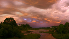 Landscapes nature sky dark storm stormy