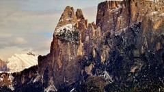 Landscapes nature snow Mountains panorama Alps Italy italia 