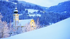 Landscapes nature snow winter Austria Earth peace tyrol