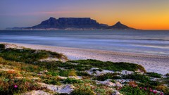 Landscapes nature South Africa cape town Table Mountain