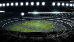 Landscapes nature stadium skies video games Football Pitch Pro 
