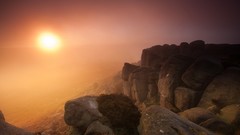 Landscapes nature suns