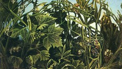 Landscapes nature surrealism paintings German forests artwork 