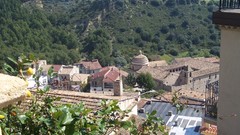 Landscapes nature Trees Mountains Italy houses cities calabria