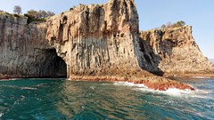 Landscapes nature Trees water ocean white coast Green Islands 