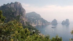 Landscapes nature water capri