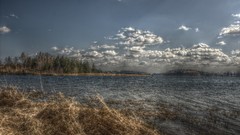 Landscapes nature water clouds contrast factor HDR Photography