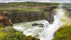 Landscapes nature water hills white Green Plants waterfalls 