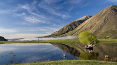 Landscapes New Zealand lakes