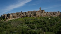 Landscapes panorama Italy architecture italia pitigliano