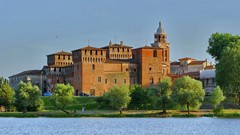 Landscapes panorama Italy architecture lakes Castles cities 