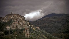 Landscapes panorama Italy cities italia Apricale
