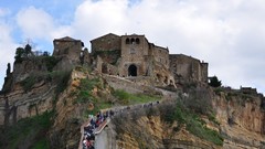Landscapes panorama Italy cities italia Medieval civita di 