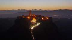 Landscapes panorama Italy cities italia Medieval civita di 